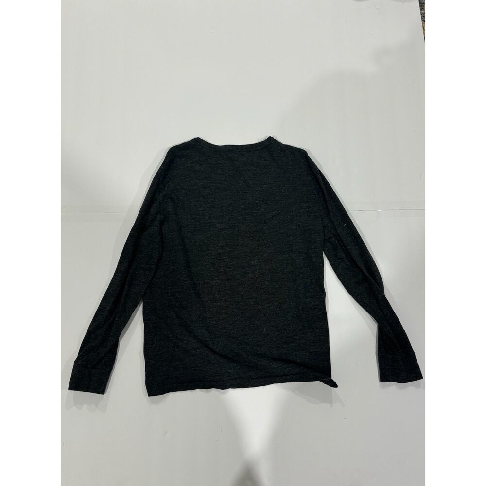 Polo Ralph Lauren Men's M Black Long Sleeve Shirt Left Chest Logo Classic Fit - Picture 5 of 6